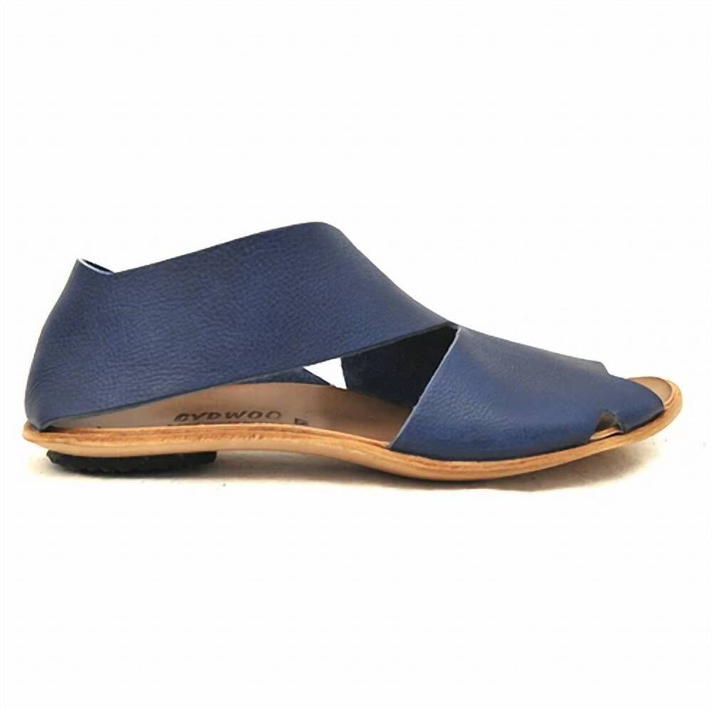 NEW CYDWOQ women's puzzle sandal in vaco navy